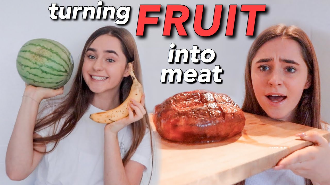 I TRIED TURNING FRUIT INTO MEAT