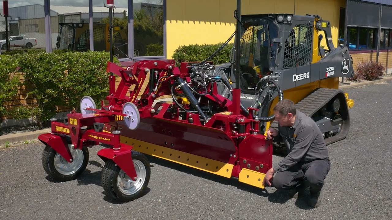 SharpGrade G119 Grader Blade walk around