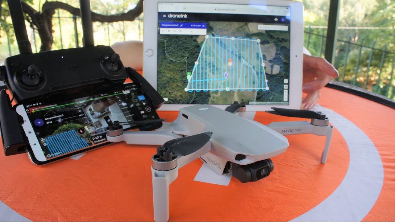 DJI MAVIC MINI DIVENTA un DRONE PROFESSIONALE con DRONELINK