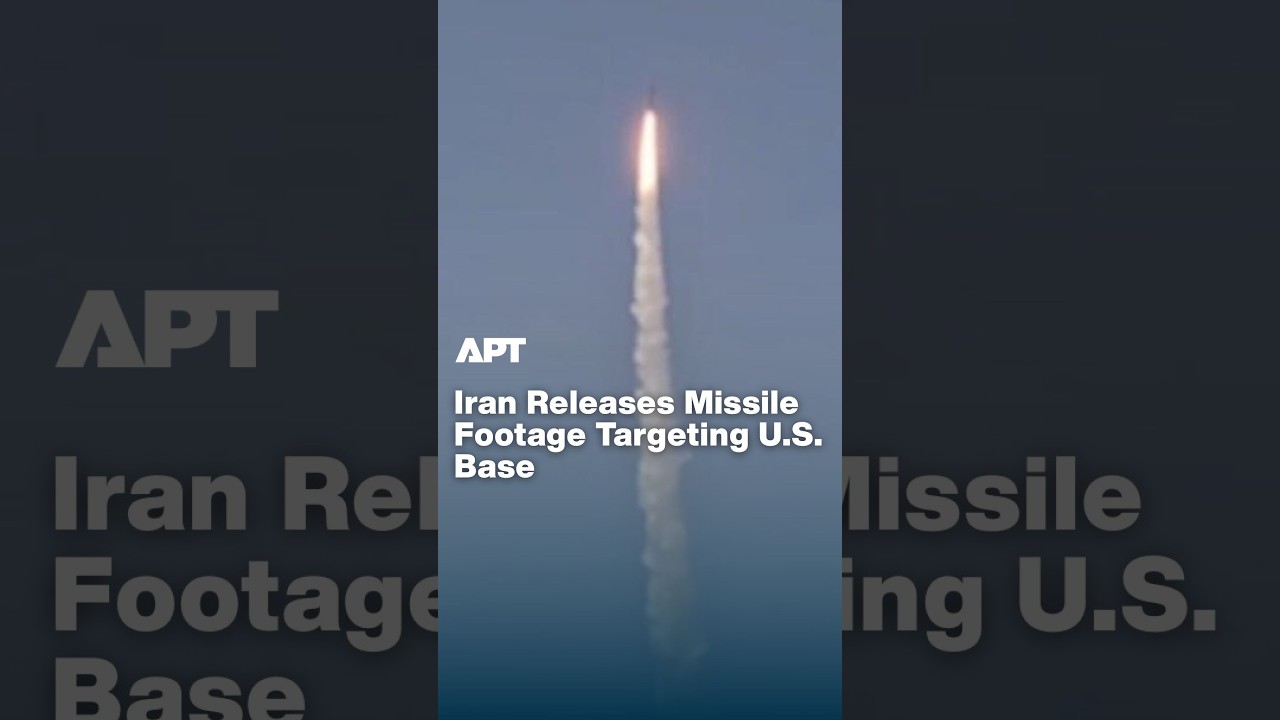 Iran Claims Major Missile Strike on U.S. Base, Releases Launch Video | APT