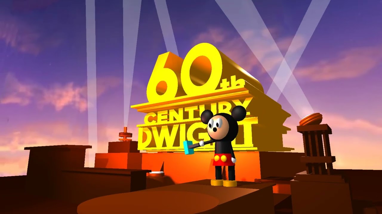 Mickey Mouse Destroys 60th Century Dwight | 20th Century Fox Logo Variant