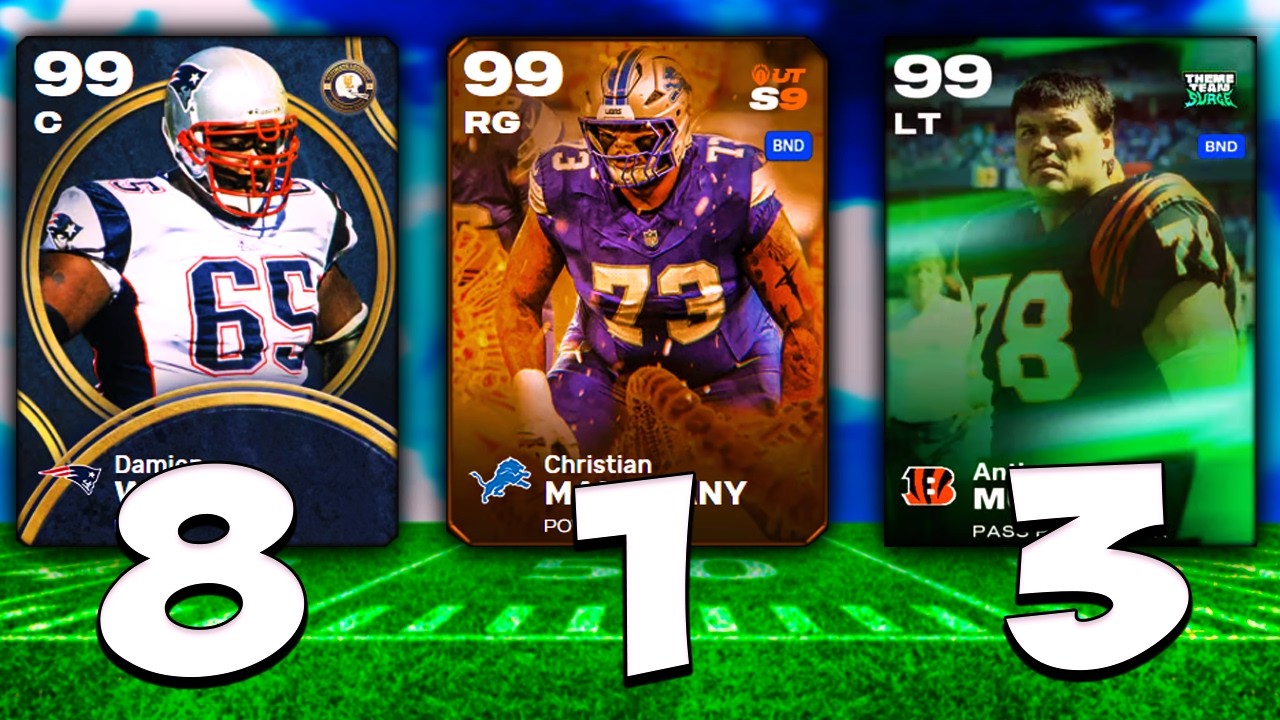 BEST Offensive Line Cards You NEED in Madden 26!