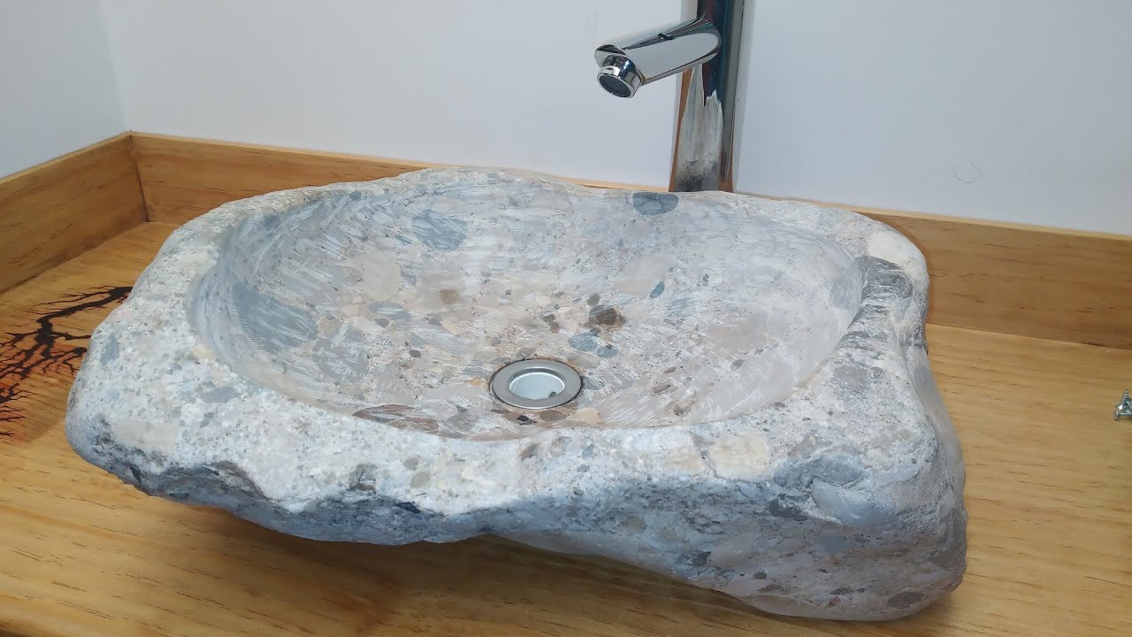 DIY  CARVING A STONE SINK #diy