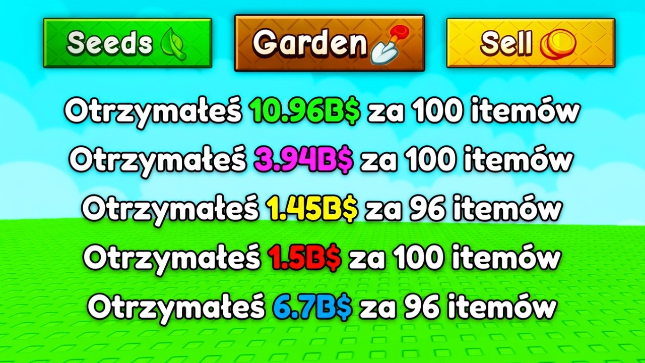 JAK ZARABIAĆ NAJWIĘCEJ w NOWYM UPDATE GROW a GARDEN 2