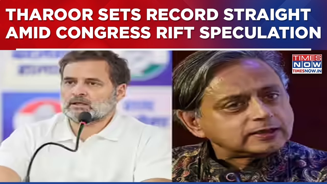 Shashi Tharoor Rejects Rift Talk With Congress; Says Only Divergence Was On Operation Sindoor