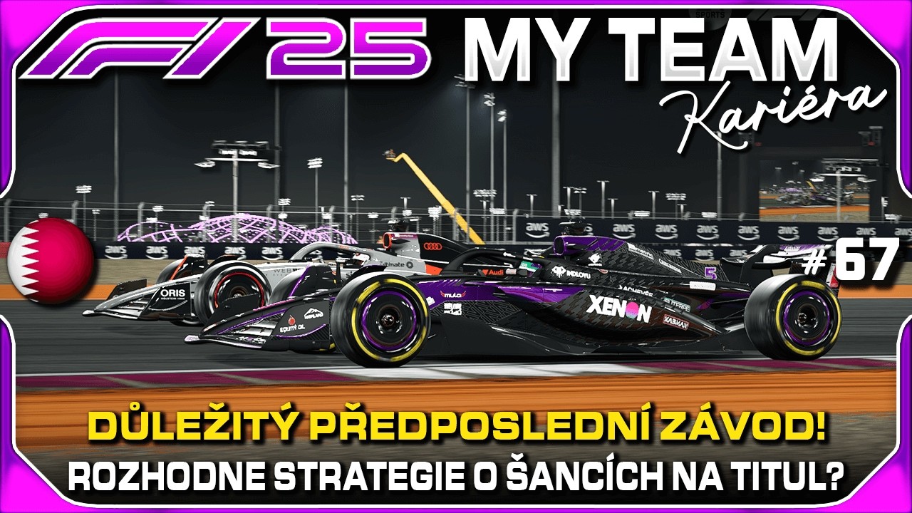 Rozhodne Strategie o Šancích na Titul? Předposlední Závod! #67 | F1 25 My Team Kariéra CZ Let's Play