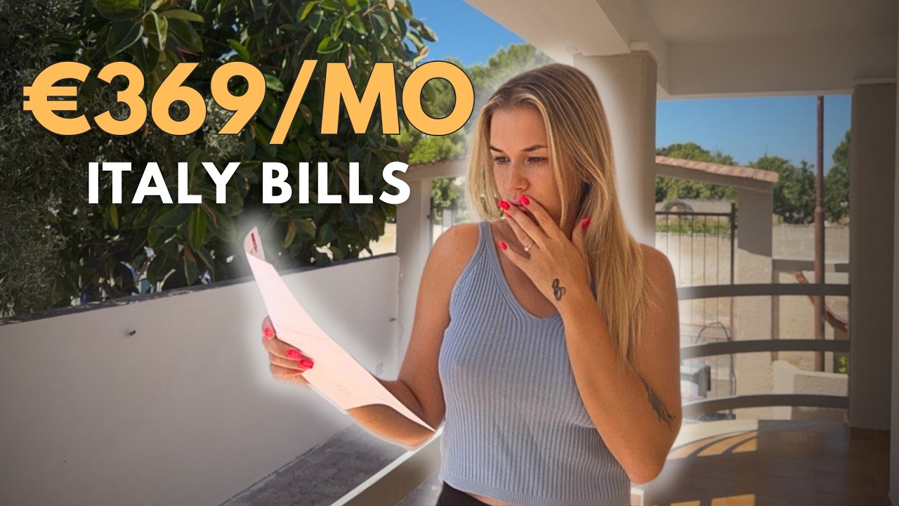 Moving to South Italy with Family - Our Bills Surprised Us