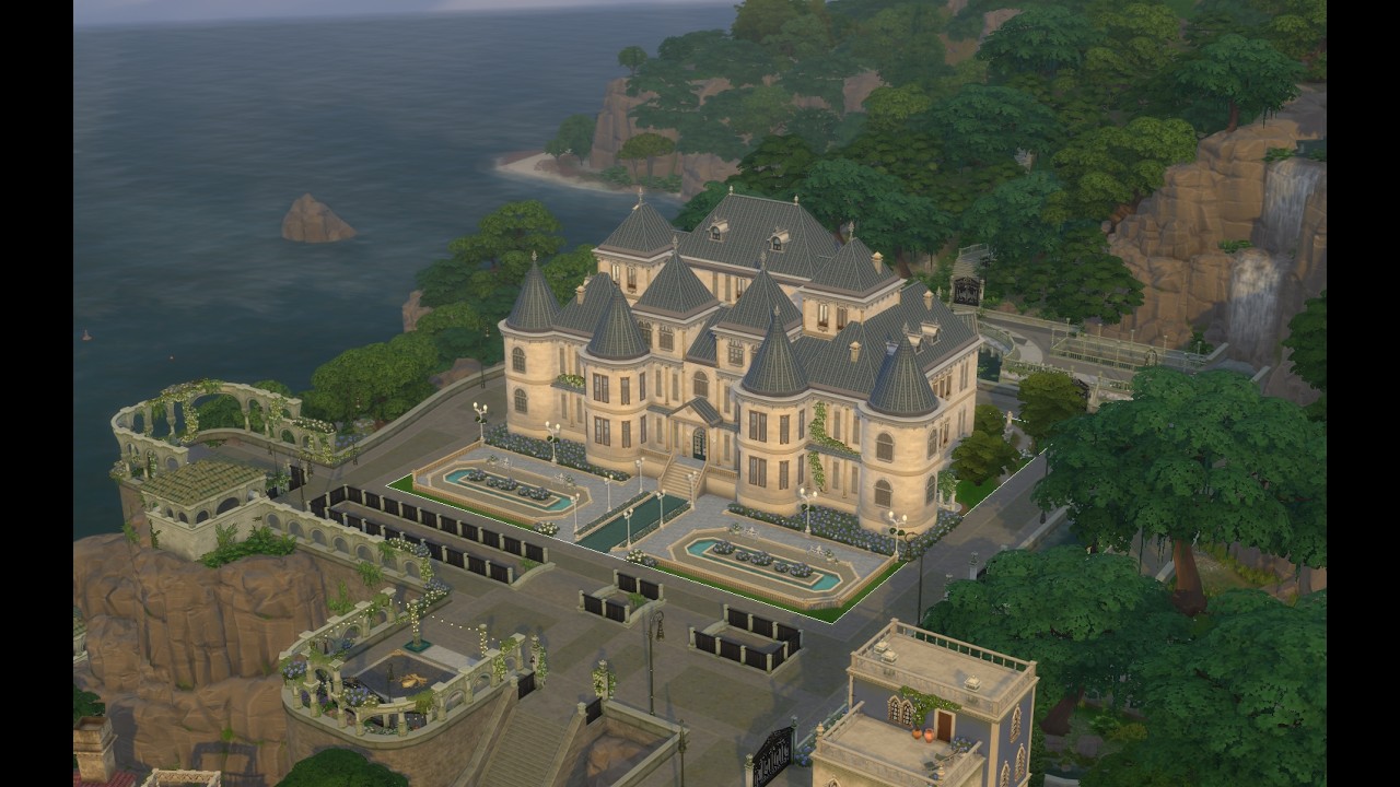 Chambord Grand Palace: French Château Inspired Estate | Legacy Series | Sims 4