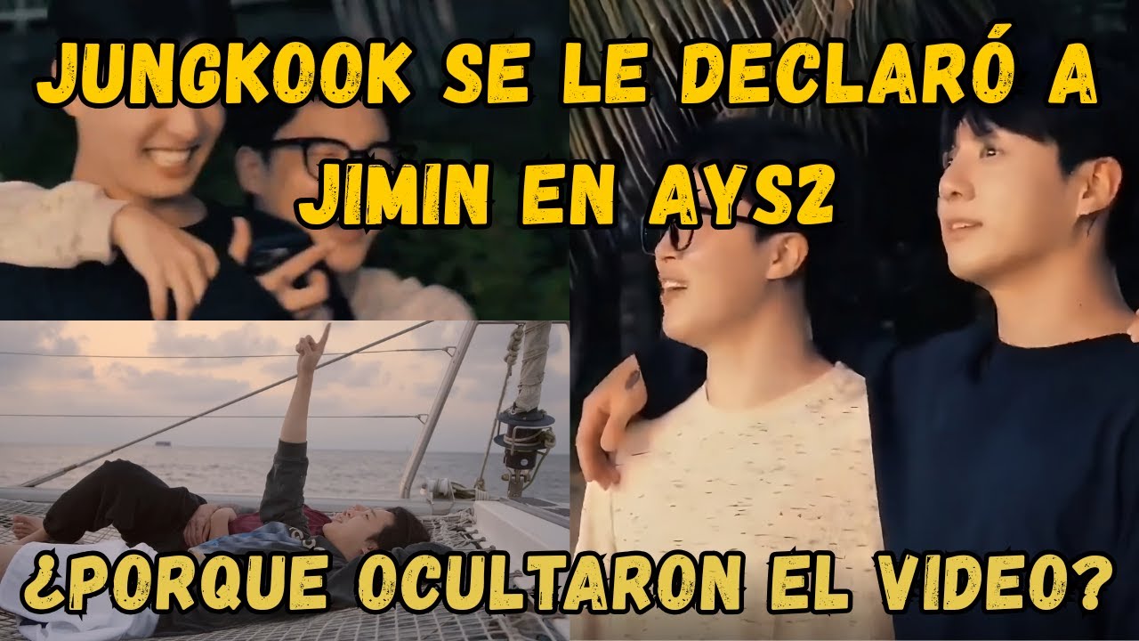 JIKOOK CONFIRMADO!💜 ¿POR QUÉ OCULTARON ESTO DEL PROGRAMA?