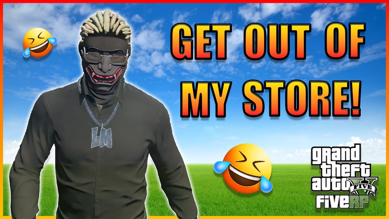 Trolling a gun store employee in GTA RP