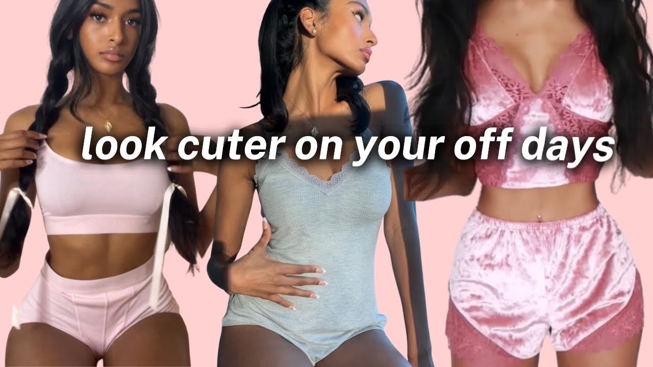 the *cutest* pjs and loungewear! FashionNova try-on haul
