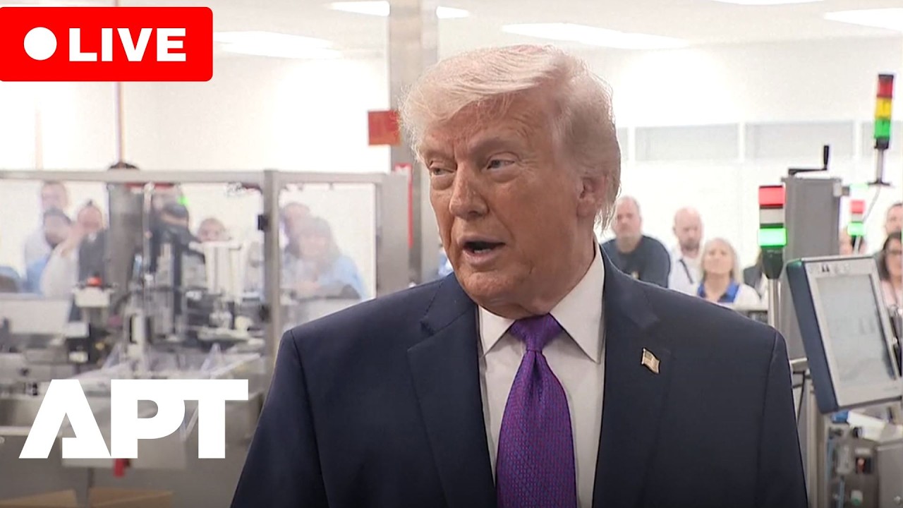 LIVE | President Trump Tours Ohio, Set to Speak on Kentucky Manufacturing | APT