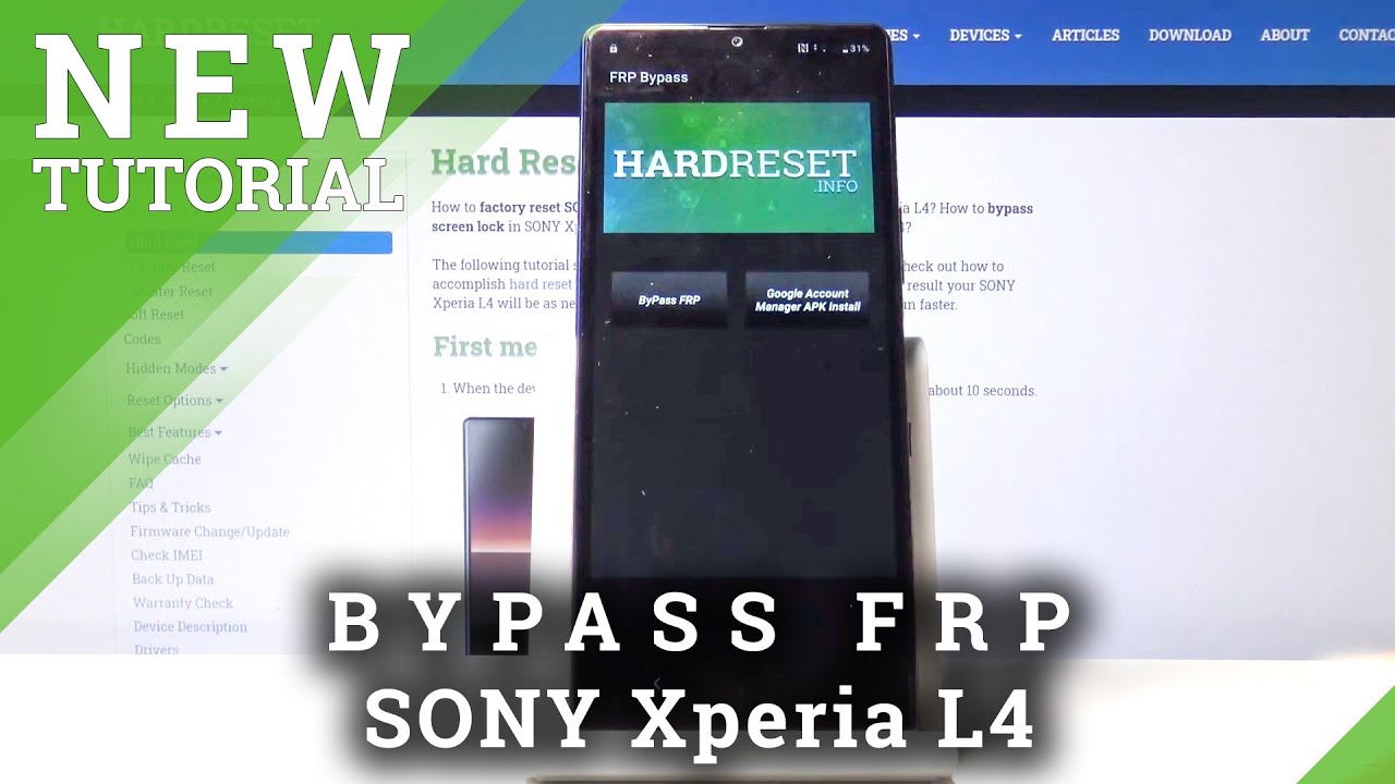 How to Bypass Google Verification in SONY Xperia L4 – Unlock FRP