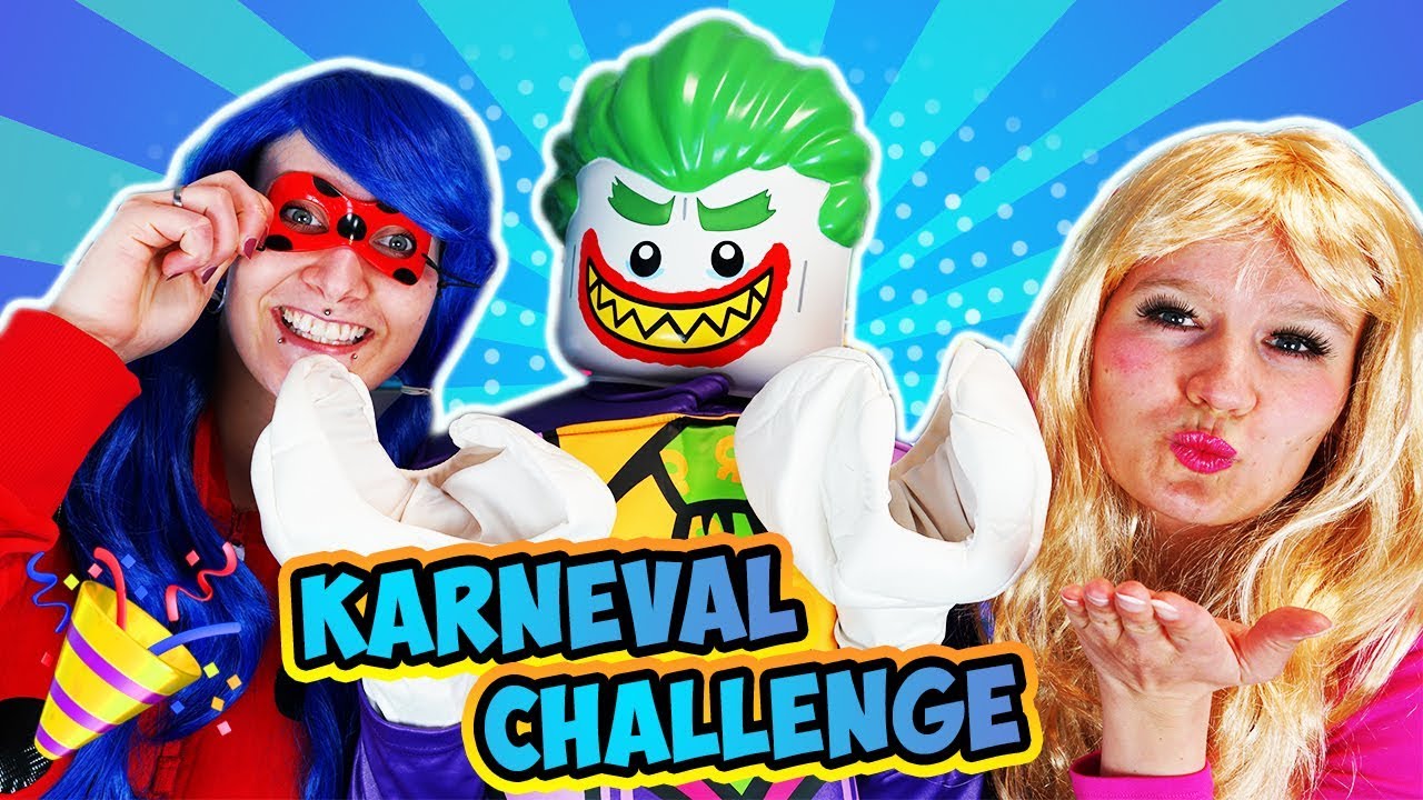 KARNEVAL CHALLENGE - Nina VS Kaan VS Kathi - Wer hat das coolste FASCHINGSKOSTÜM als Verkleidung?