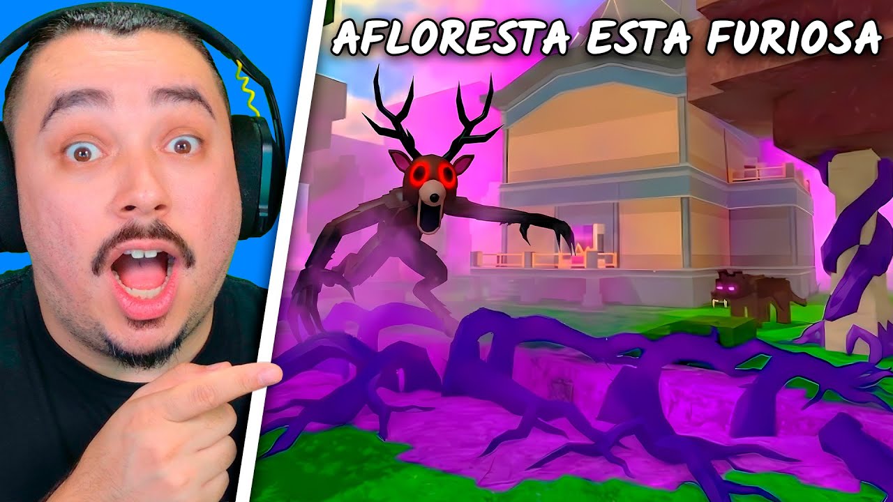 🌲 A FLORESTA ESTA FURIOSA e trouxe MISTÉRIOS!!! | 99 NOITES NA FLORESTA - ROBLOX