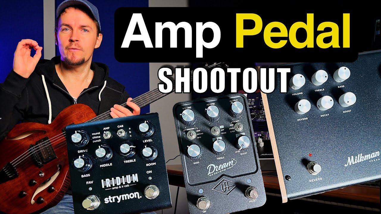 What is the best Amp Pedal for Jazz Guitar? UAFX Dream 65 vs Strymon Iridium vs Milkman The Amp