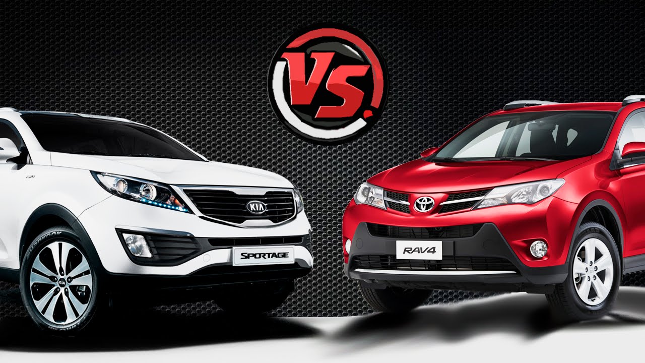 Что лучше? KIA Sportage 2015 против Toyota RAV4 s