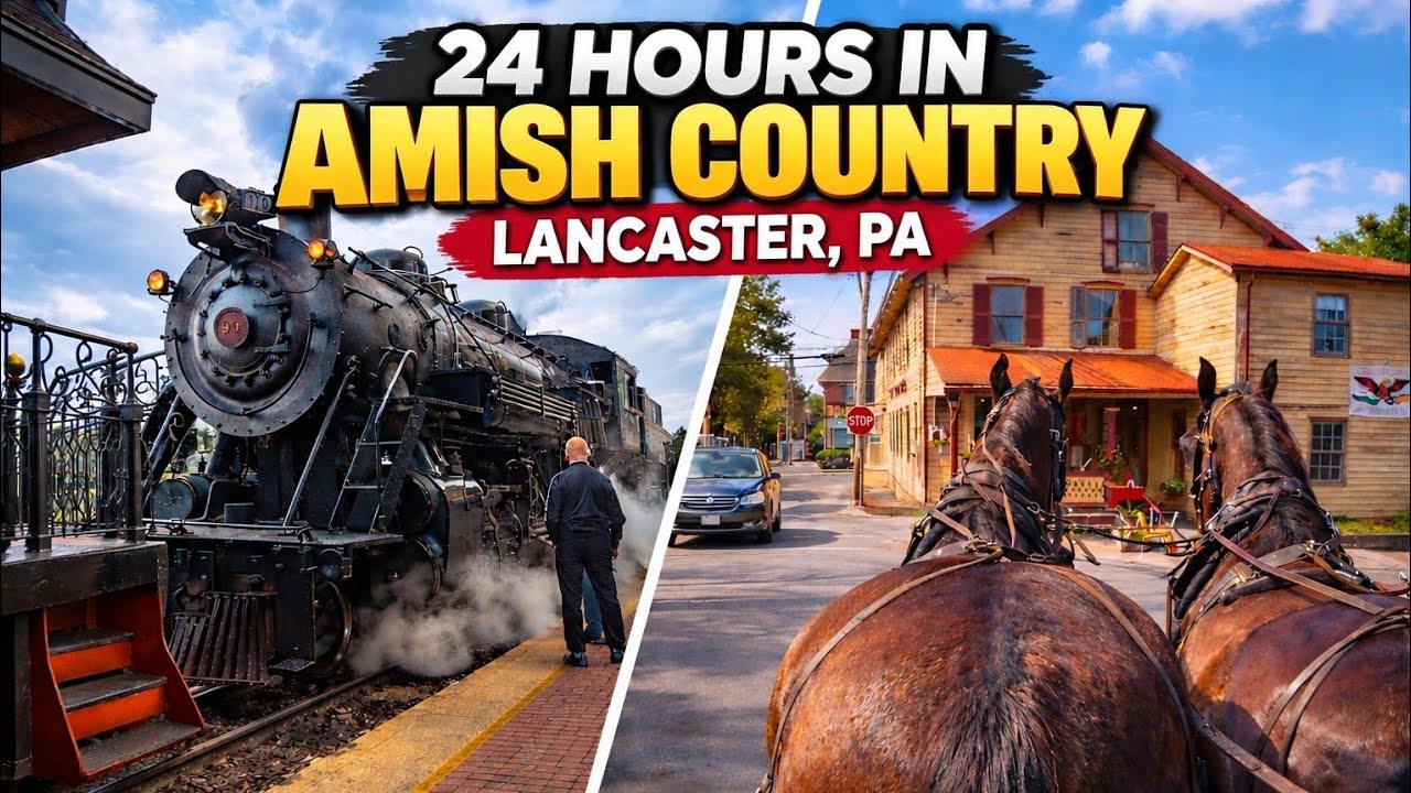 24 Hours in Lancaster PA: This is Amish Country
