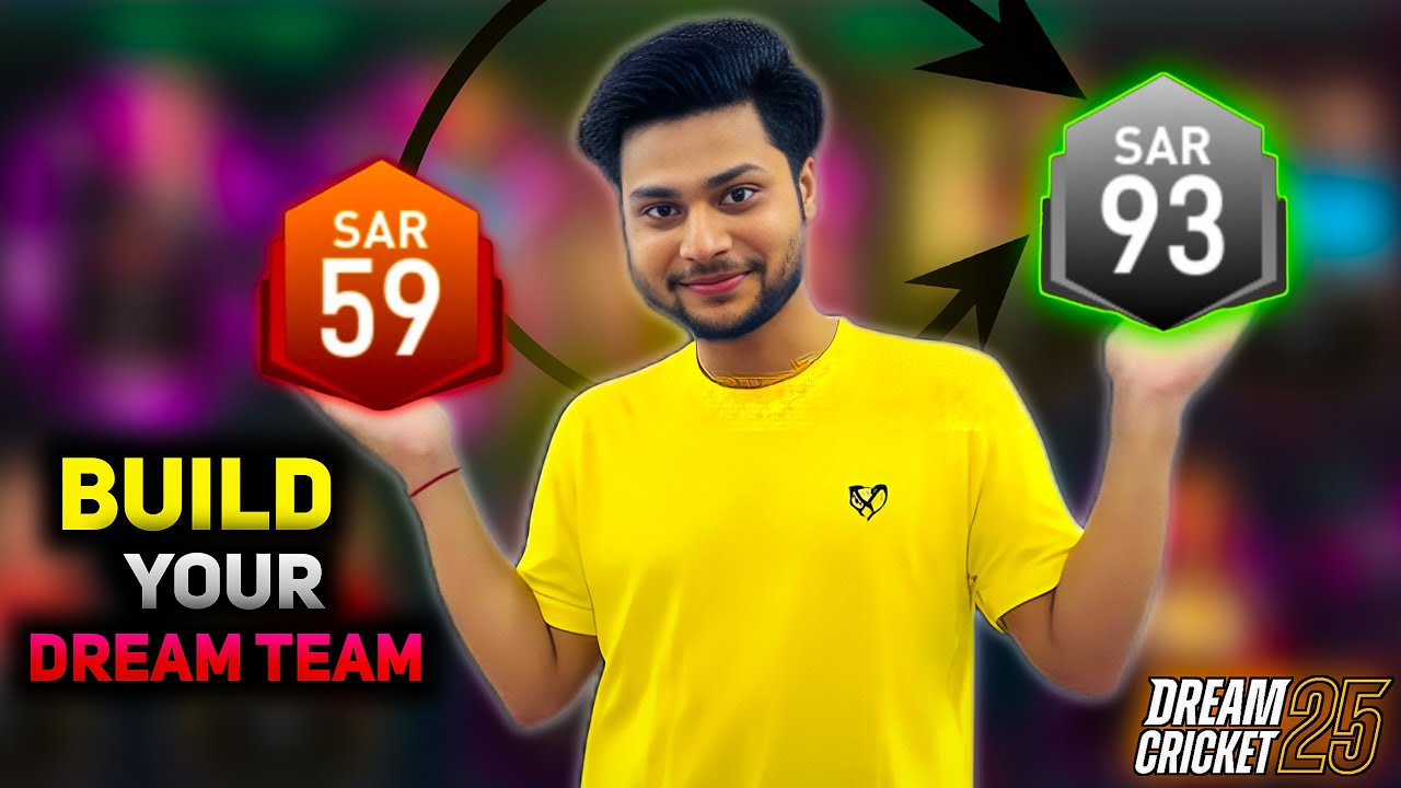 How I Built 93 SAR Dream Team in Dream Cricket 2025 | Build Your Squad Fast – Castro OP