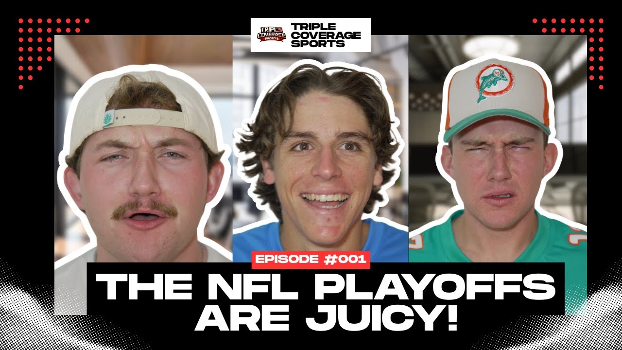 Predicting Every First Round NFL Playoff Game!┃TCS #001