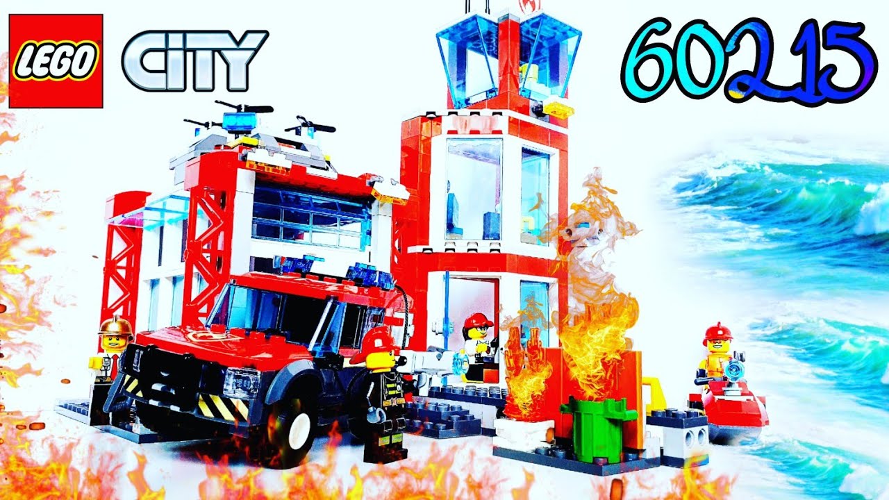 60215 LEGO CITY - Remiza Strażacka / Fire Station ☆ RECENZJA ☆
