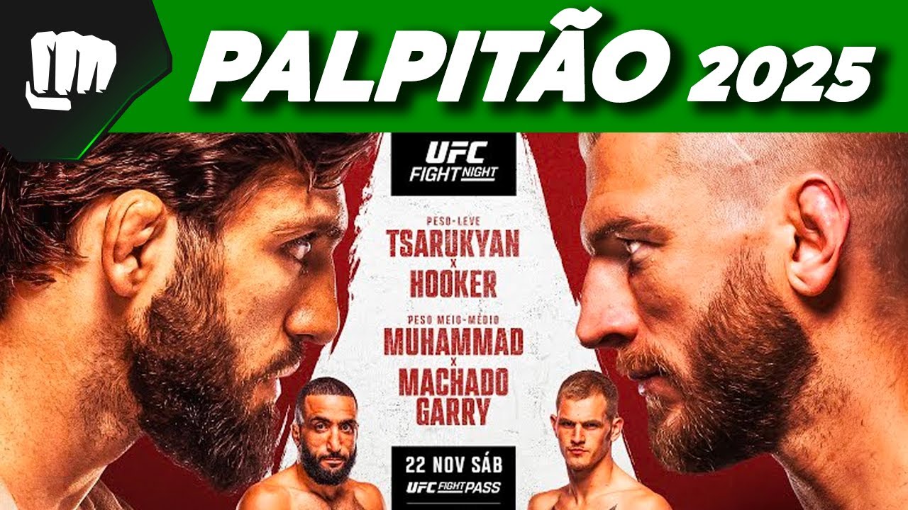 TSARUKYAN vs HOOKER  - PALPIT&Atilde;O UFC - ARMAN TSARUKYAN vs DAN HOOKER