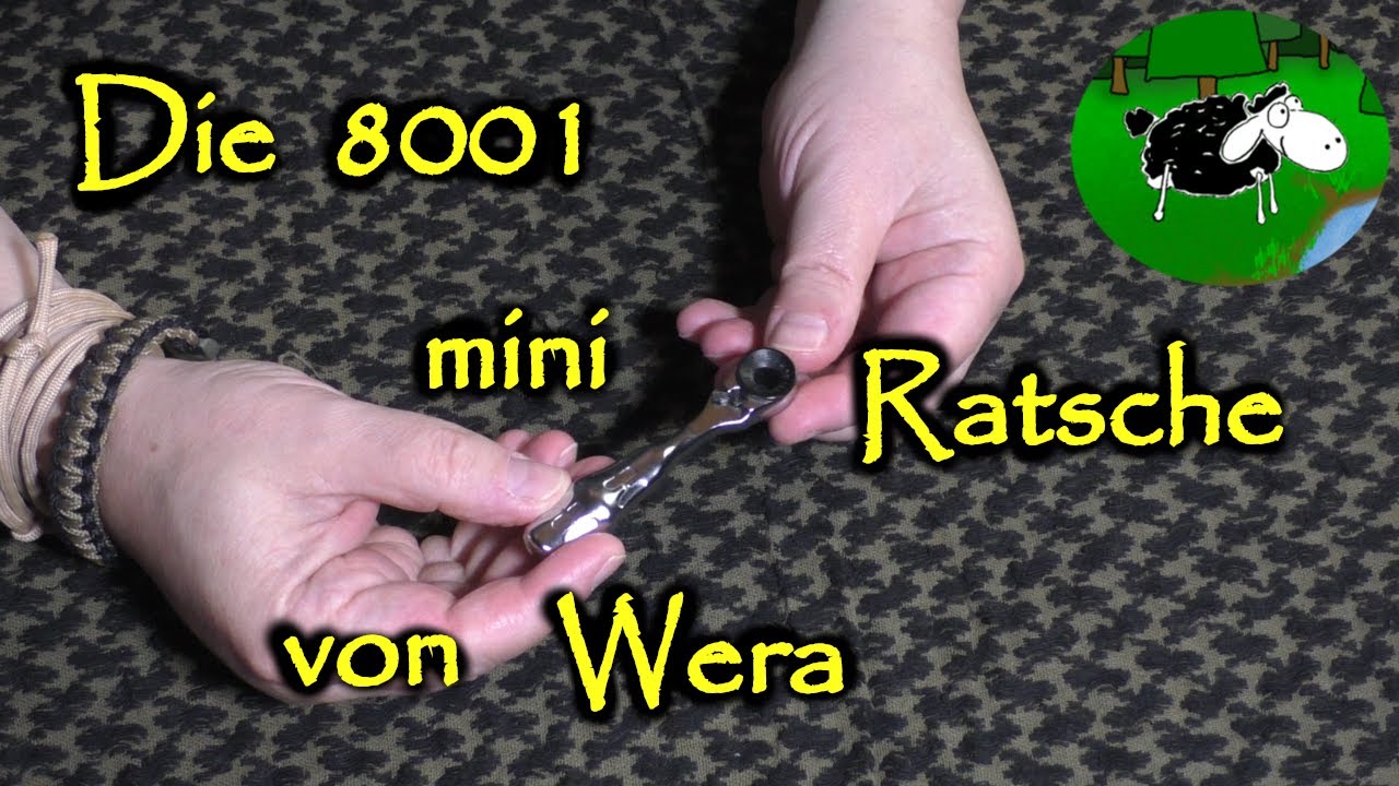Wera 8001 Ratsche 1/4 Zoll / EDC