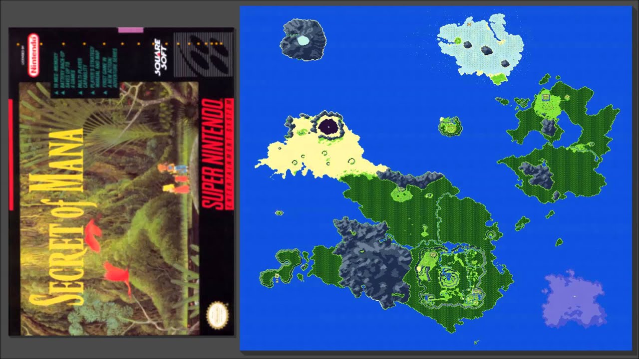 Secret of Mana SNES [OST] Elemental Acquired