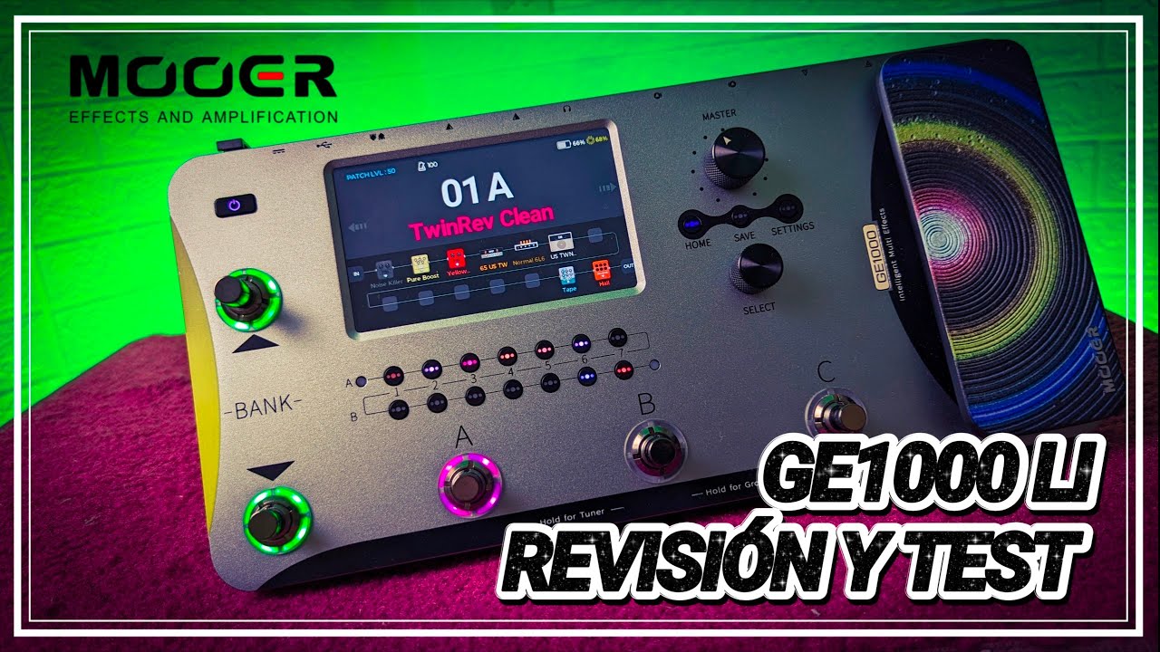 Mooer GE1000 LI - Revisión y Test