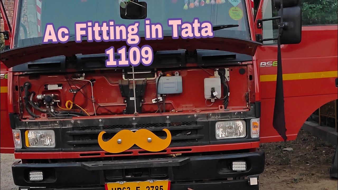 Ac Fitting in Tata 1109 ||Arora Ac||