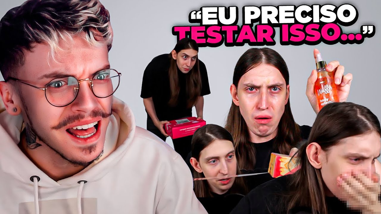 surtei com o felca testando o body splash da virginia