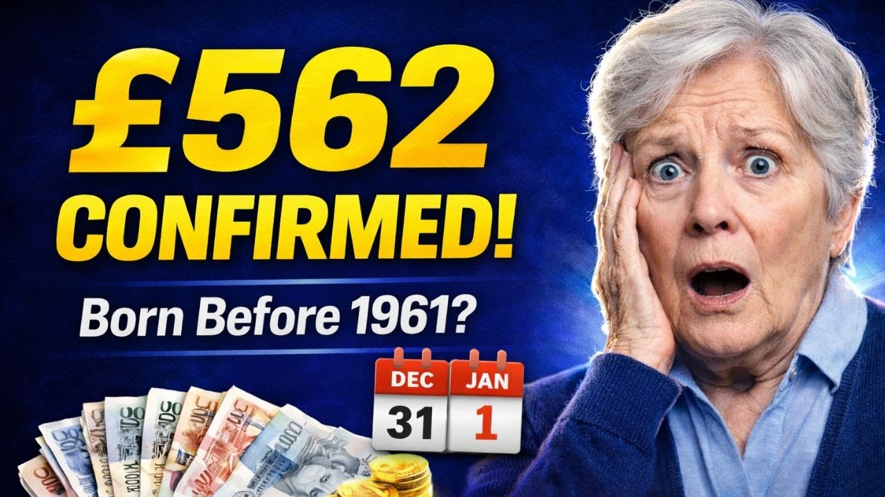 🚨 DWP CONFIRMS &pound;562 Payment for Pensioners Born Before 1961 &ndash; Who Gets Paid & When!