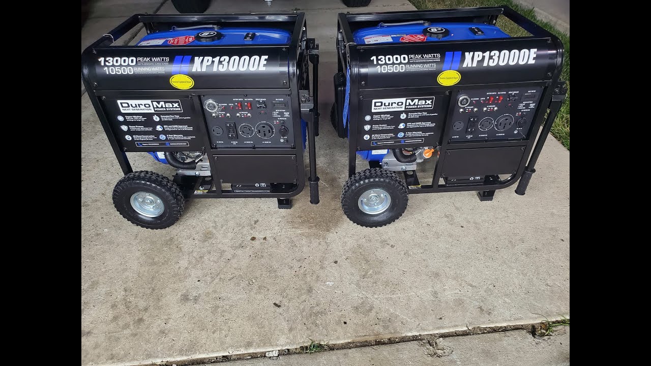Duromax Generator / No power / Electricity / Output