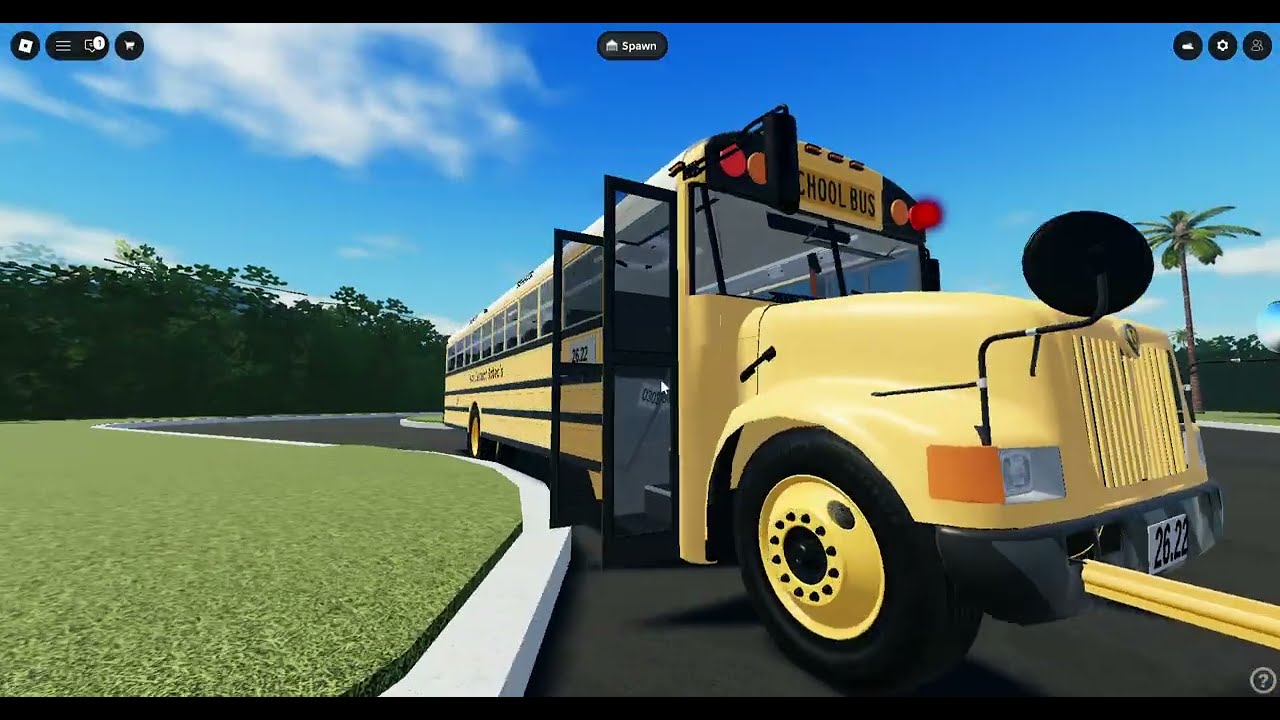 [Alpha] Fl School Buses Pm Route with bus 0302