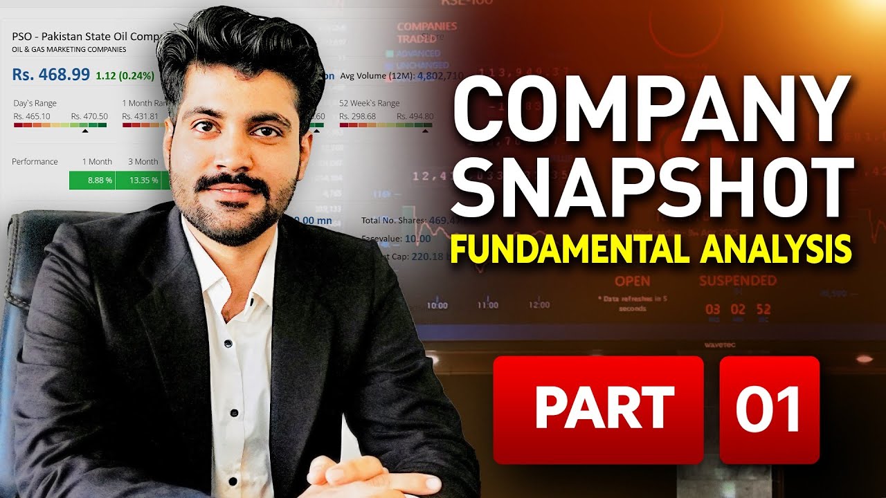How to Analyze Company Snapshot at SCSTRADE.com | Part 01 |PSX Fundamental Analysis |