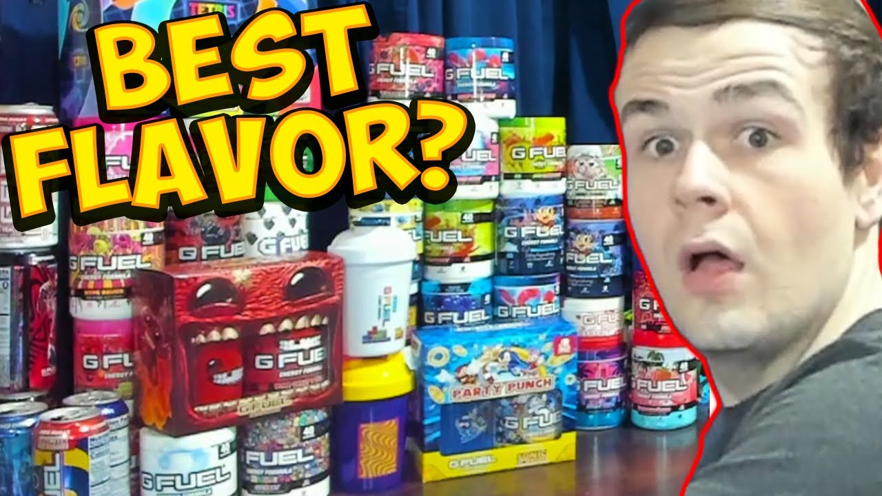 RANKING GFUEL FLAVORS! [GFUEL TIER LIST]