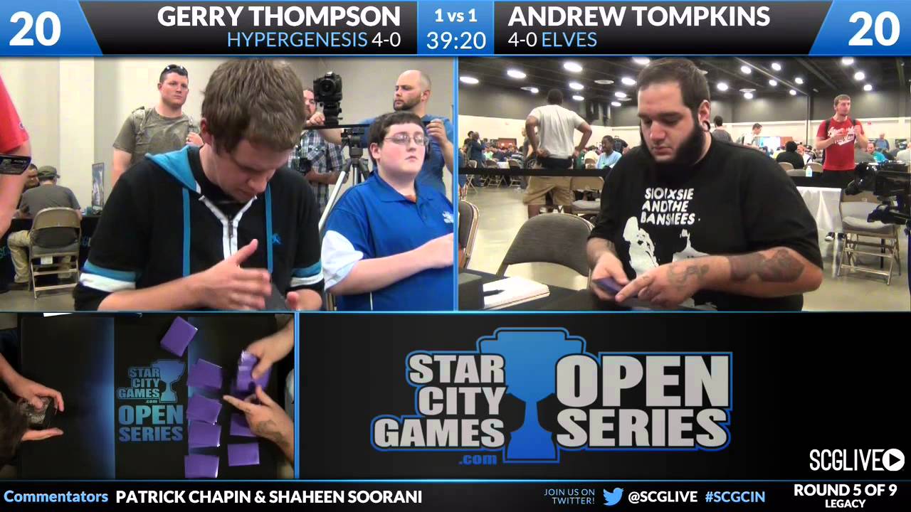 SCGCIN - Leg - Rd 5 - Gerry Thompson vs Andrew Tompkins