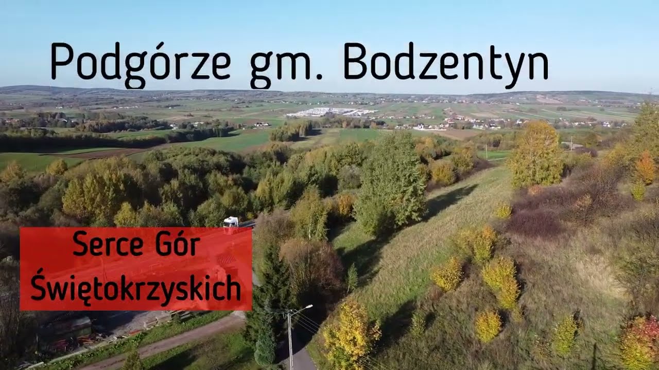 na sprzedaż WIDOKOWA działka w Sercu G&oacute;r Świętokrzyskich z Warunkami Zabudowy na 6 dom&oacute;w