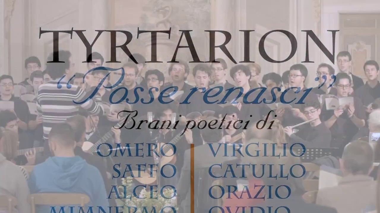 Tyrtarion - Horatii 'Odi profanum vulgus' (Carm. III, 1)