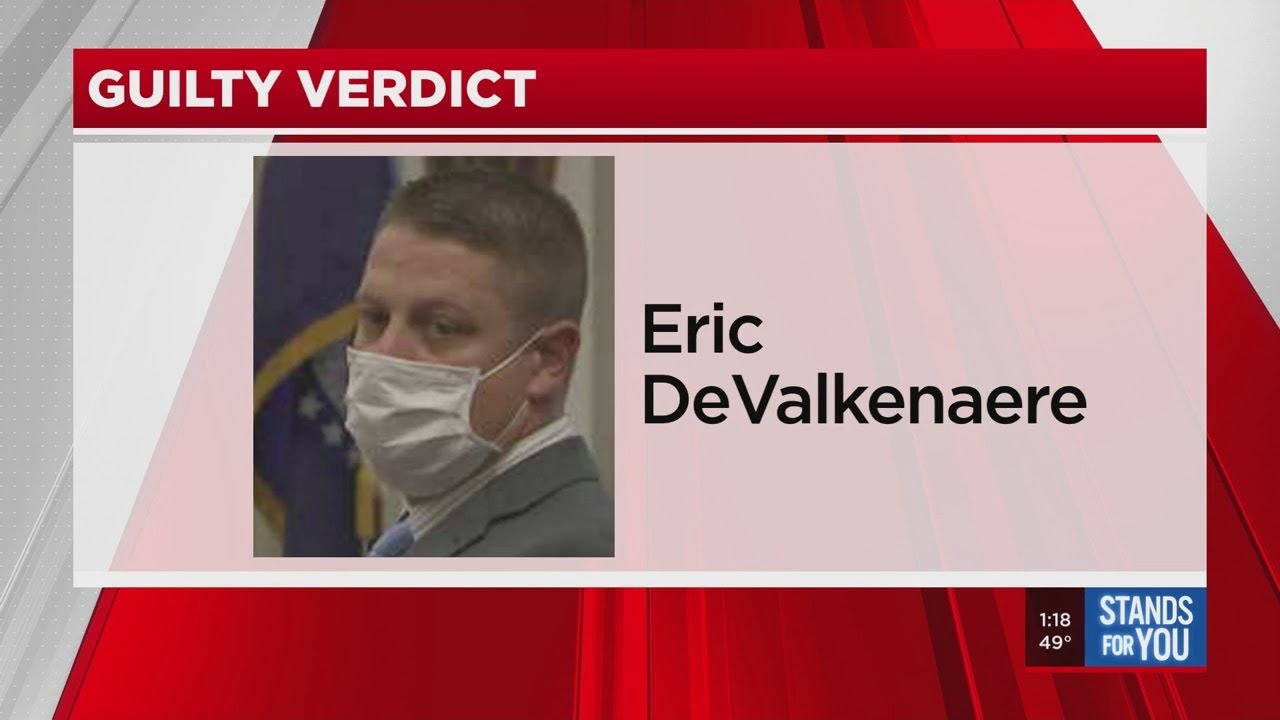Kansas City police detective Eric DeValkenaere found guilty in shooting death of Cameron Lamb