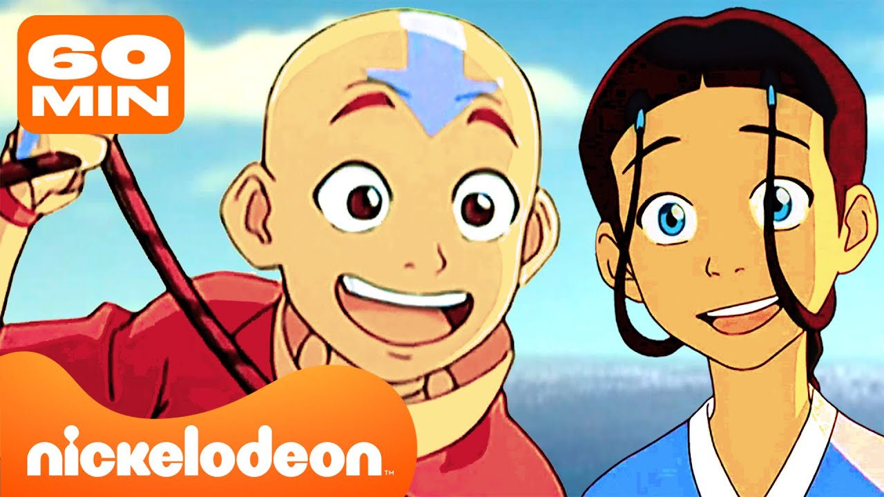 ساعة من لحظات الصداقة بين آنغ وكتارا! مع سوكا، آبا ومومو  | أفاتار | Nickelodeon Arabia