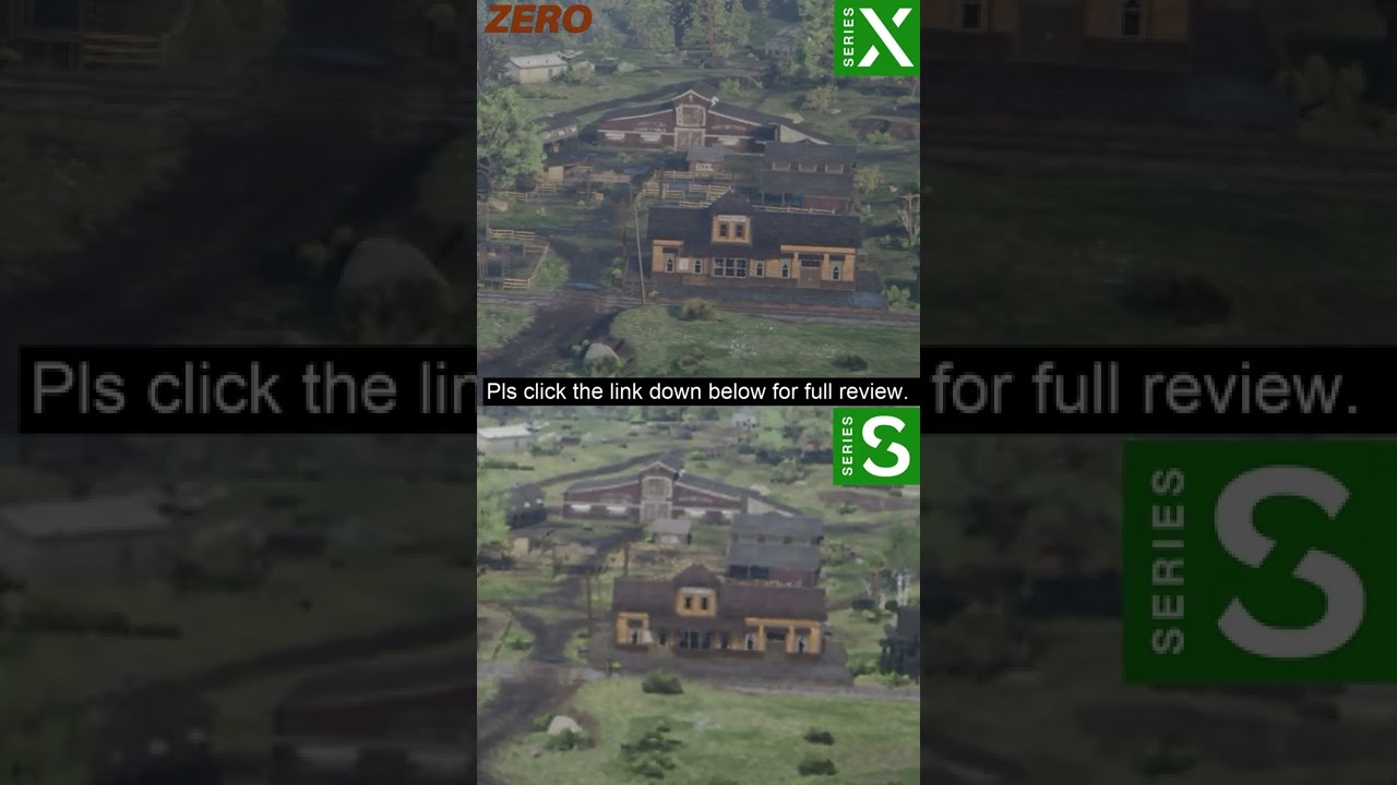 Red Dead Redemption 2 | Xbox Series X vs Xbox Series S | Graphics Comparison | 4K |
