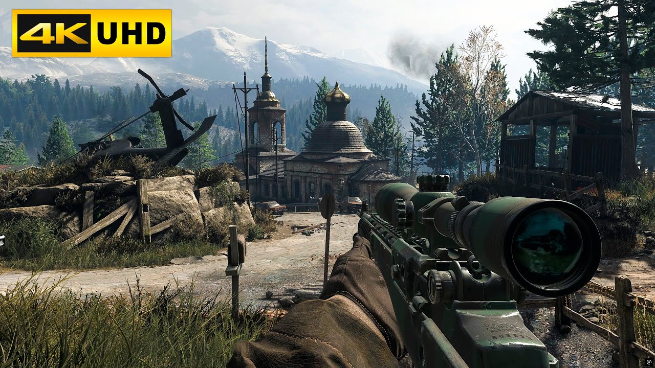 HEAT Mission – Call Of Duty 4 Modern Warfare | 4K Ultra Graphics Gameplay 60FPS