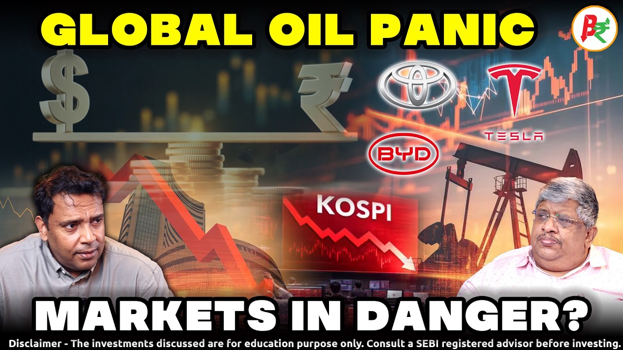 Crude Above $100: Inflation Shock, Rupee Pressure & Why Markets May Fall Further