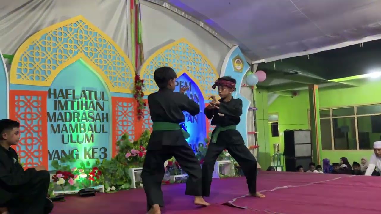 Pencak Silat PAGAR NUSA | Pentas Seni | Haflatul Imtihan Madrasah Mambaul Ulum Ke III