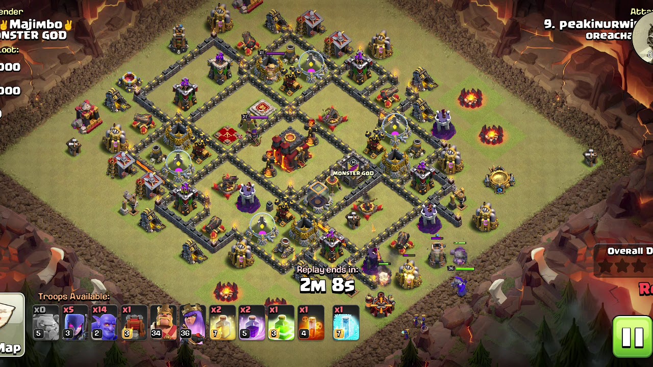 CoC TH10 vs TH10 Bowitch