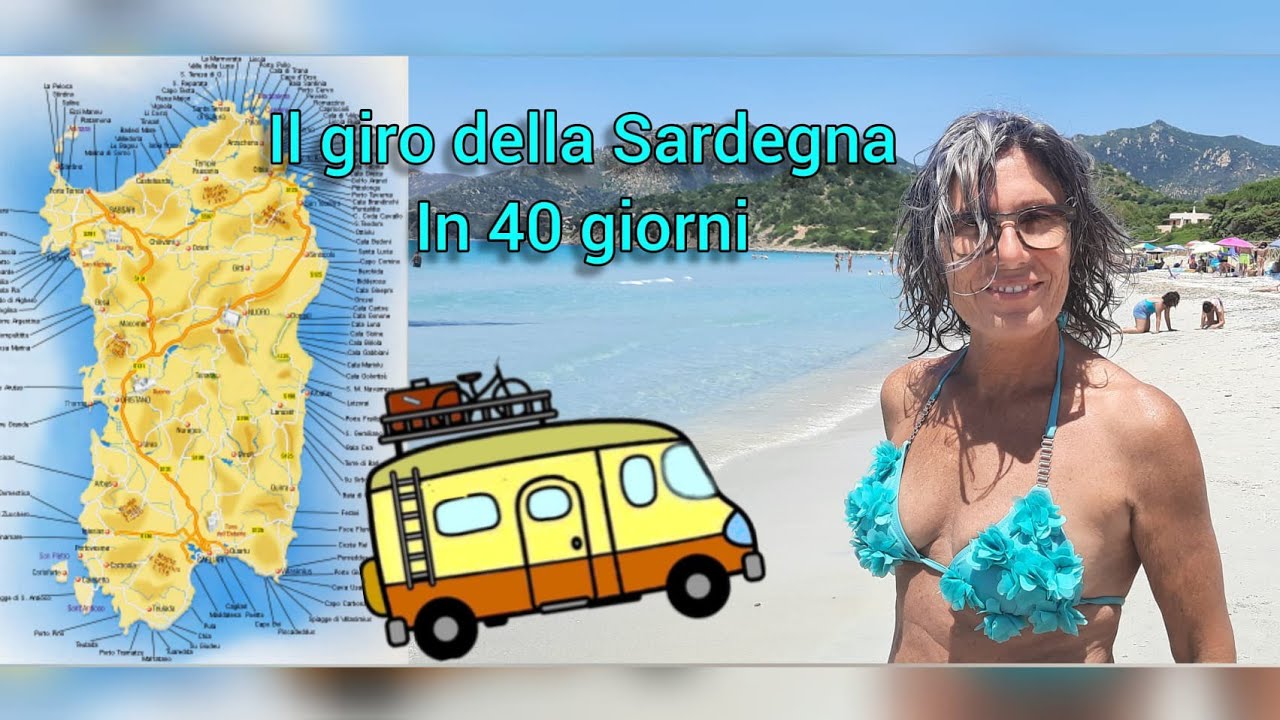 Il giro della Sardegna in 40 giorni 😍 giugno 2022.