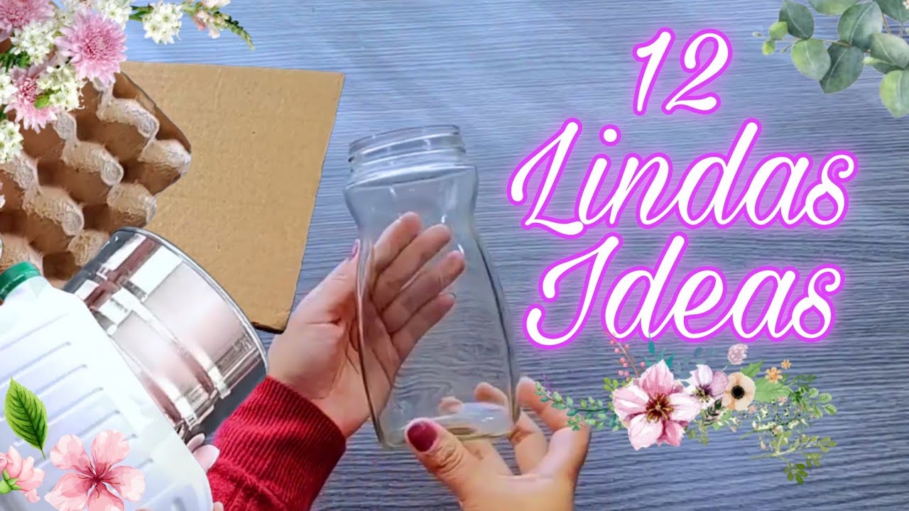 ❣️ MIRA TODO LO QUE PUEDES HACER A PARTIR de materiales RECICLADOS / IDEAS para DECORAR y ORGANIZAR