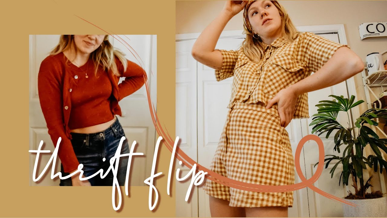 THRIFT FLIP | extreme diy clothing transformations from last week's thrift haul |WELL-LOVED CLOTHING