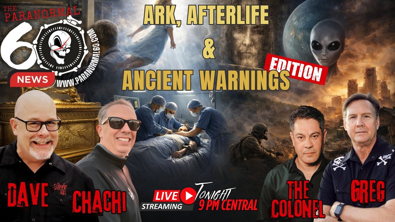 Ark, Afterlife & Ancient Warnings Edition - Paranormal 60 News